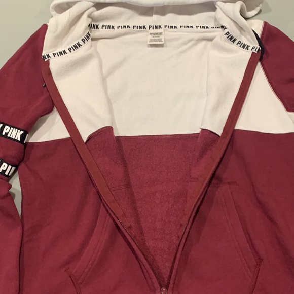PINk Victoria Secret hooded sweatshirt - Picture 5 of 9